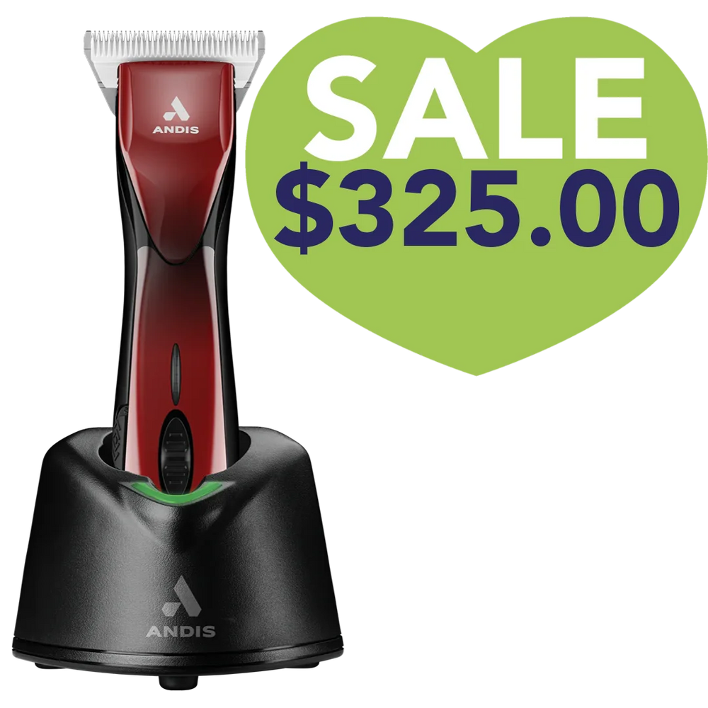 Pulse ZR II Red Clipper with Wide 30 Blade by Andis