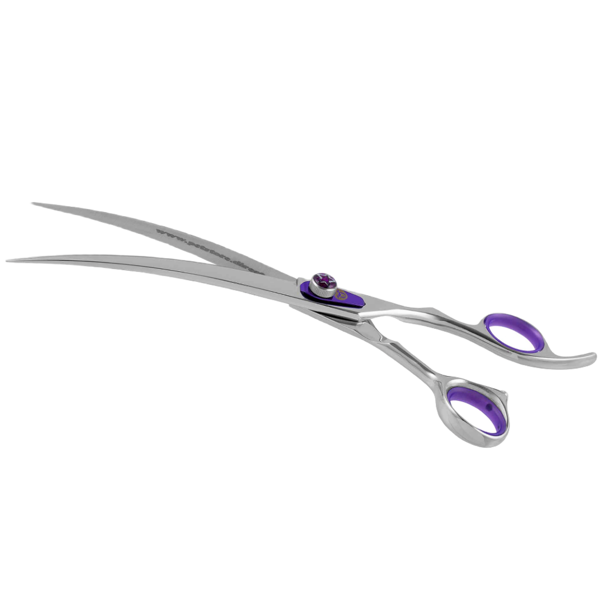 Purple Grooming Shear Set by PetStore.Direct