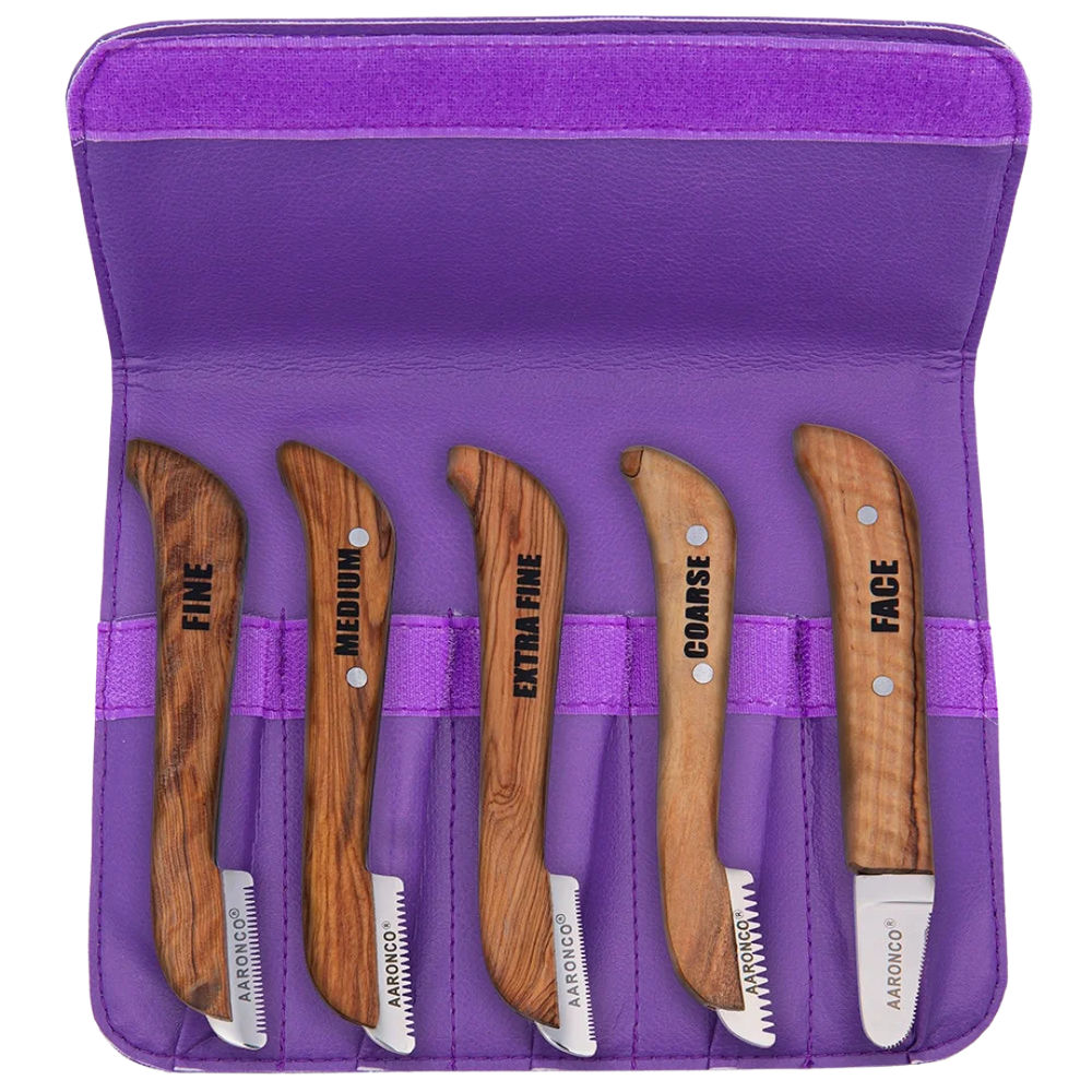 Set of 5 Right Handed Stripping Knife 723 by Aaronco
