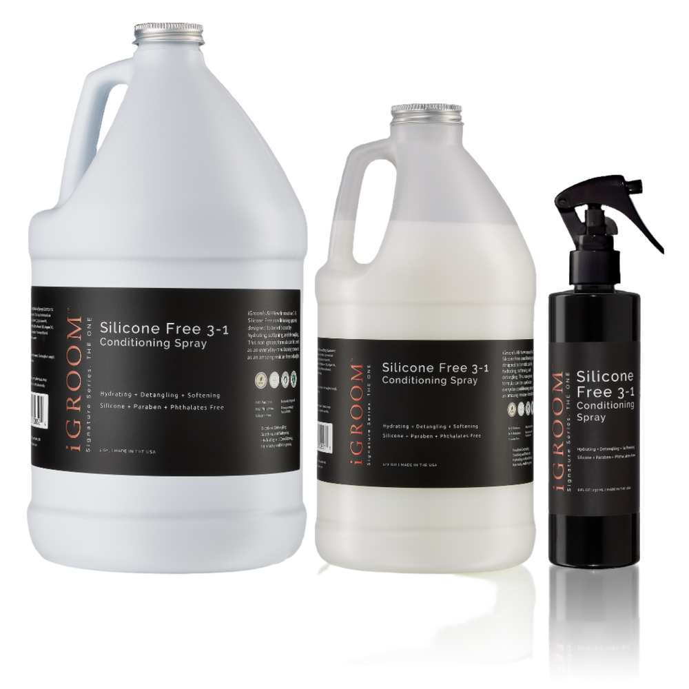 Silicone Free 3-1 Conditioning/Detangling Spray by iGroom
