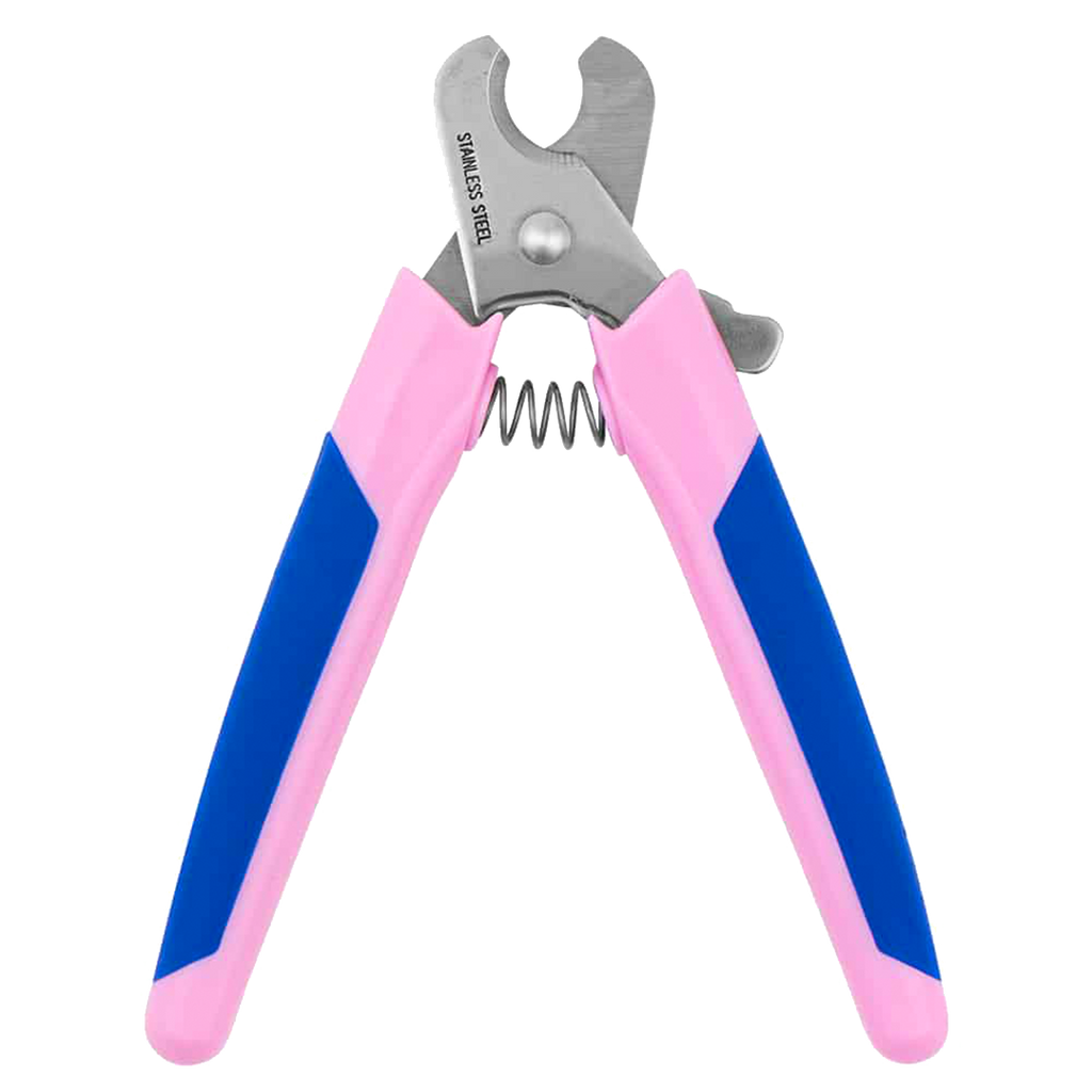 Small Nail Clipper Pink and Blue by
