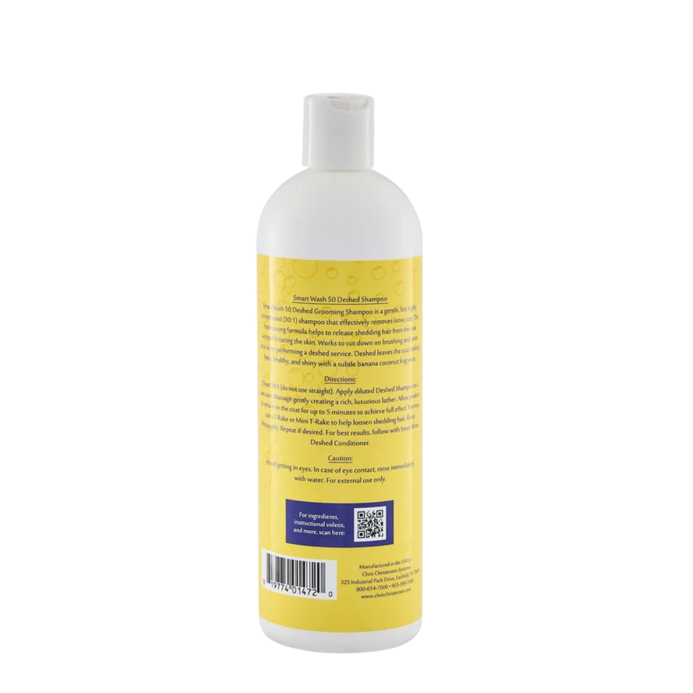 Smart Wash50 Deshed Shampoo 16oz by Chris Christensen