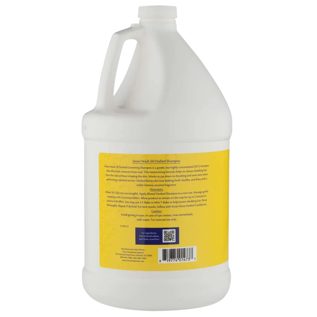 Smart Wash50 Deshed Shampoo Gallon by Chris Christensen
