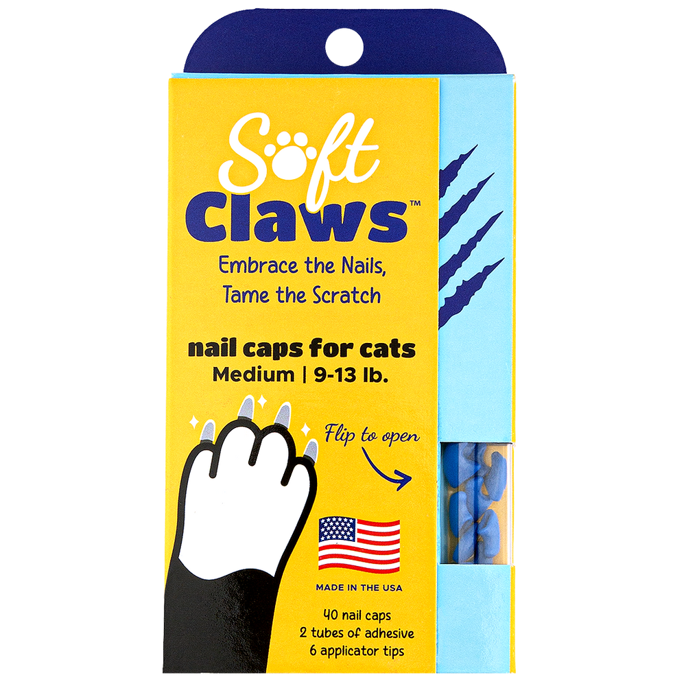 Blue Feline Medium by Soft Claws