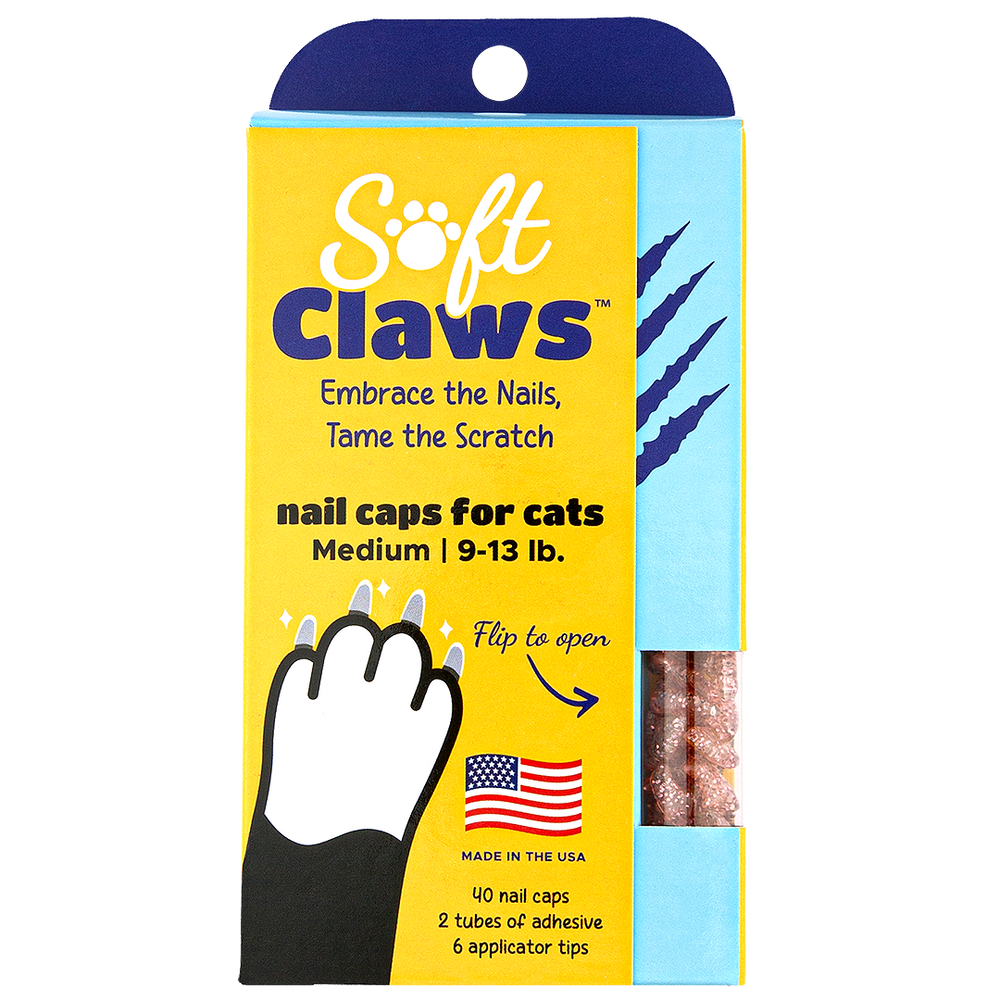 Pink Sparkle Feline Medium by Soft Claws