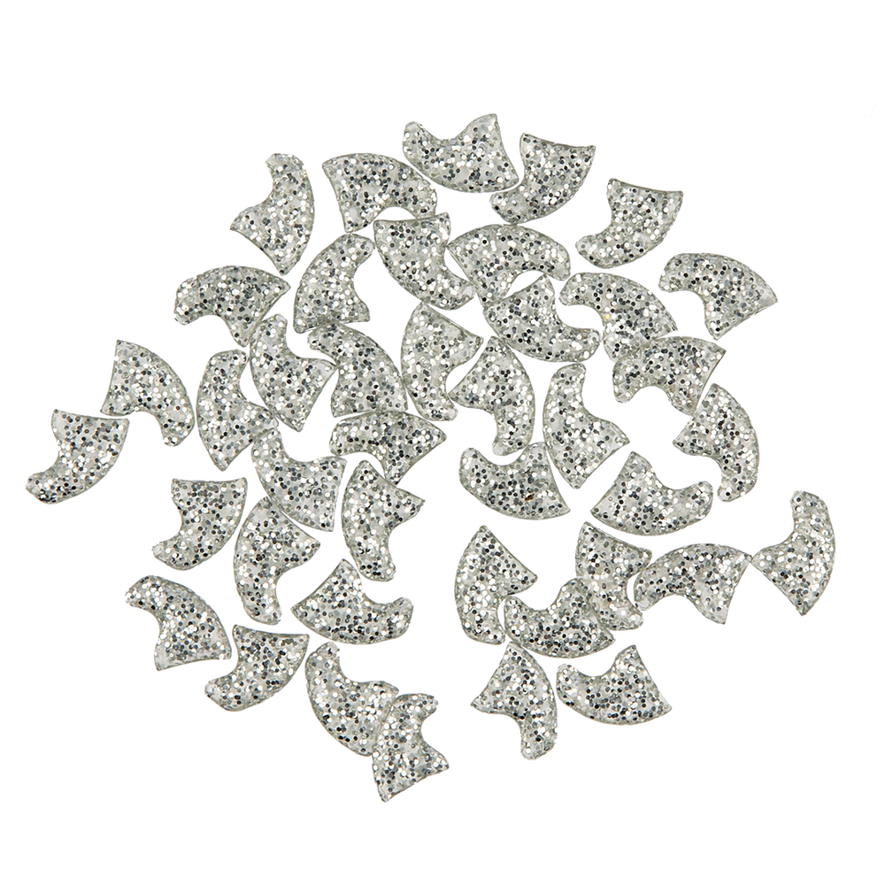 Silver Sparkle Feline Large Nail Caps by Soft Claws