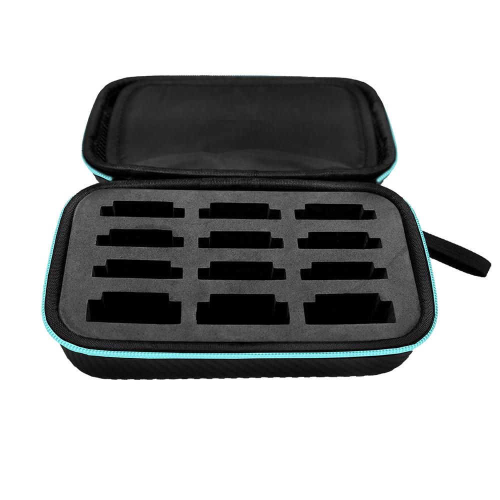 Blade Storage Case Teal-Holds 12 Blades by Joyzze