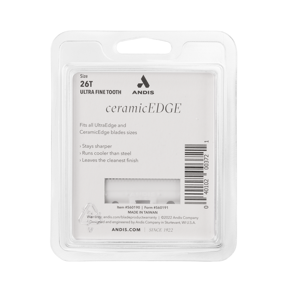 Ceramic Edge 26T Ultra Fine Tooth Cutter by Andis
