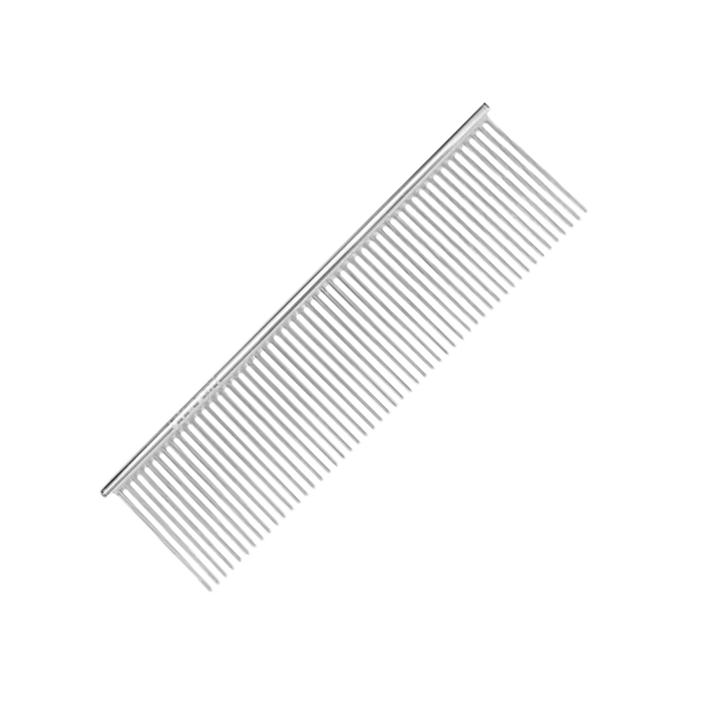 4.5" Wide Silver Comb by Utsumi