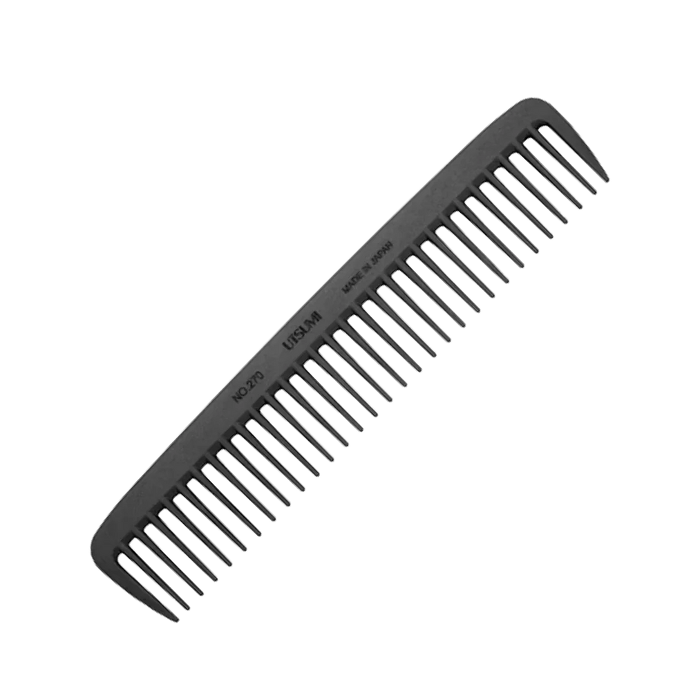 7.5" Comb #270 Black by Utsumi