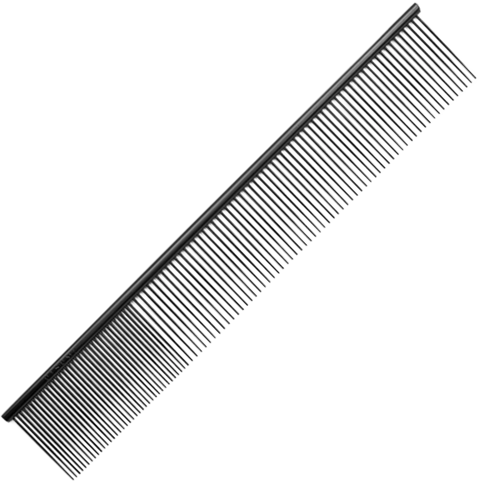 9" Wide Quarter Comb Black by Utsumi