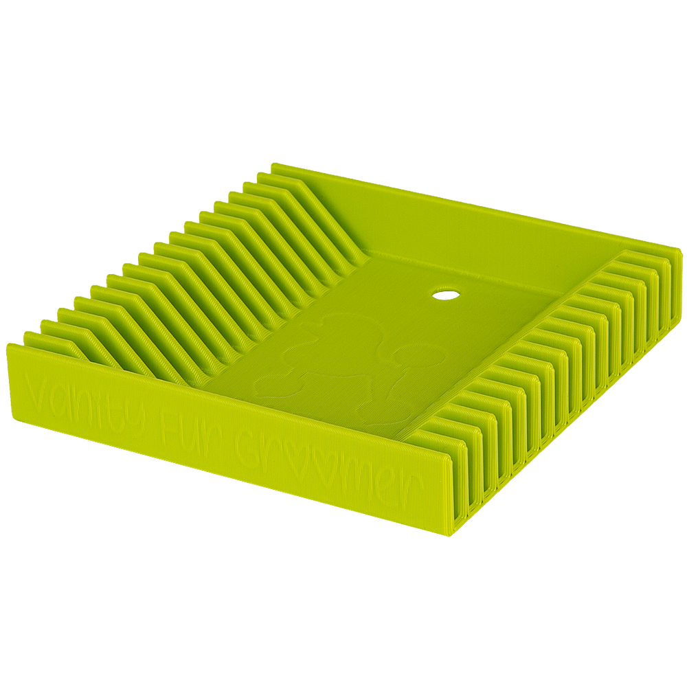 Comb Tray Lime Green by Vanity Fur