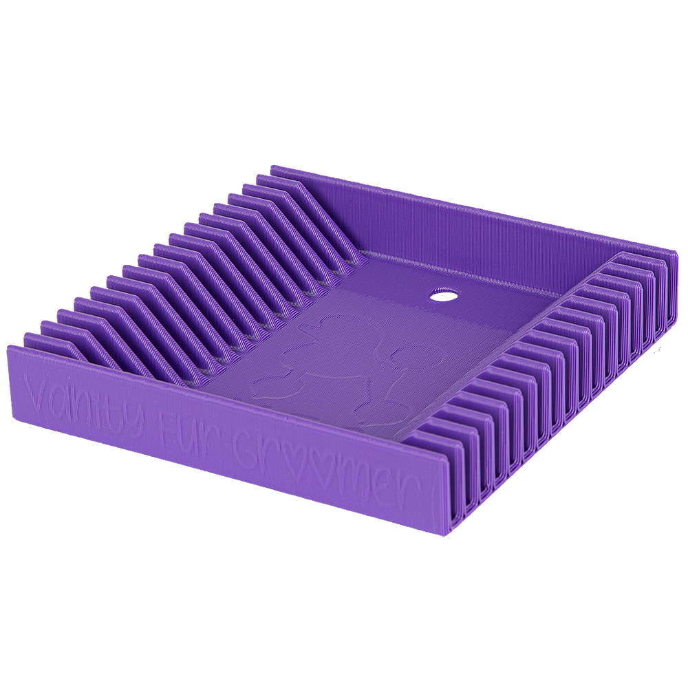 Comb Tray Purple by Vanity Fur