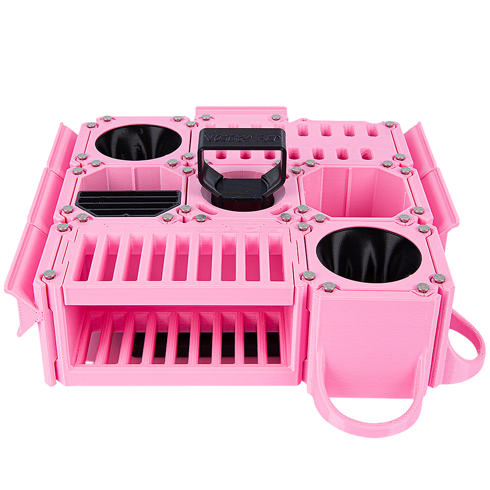 Custom Cube Tool Caddy Light Pink by Vanity Fur