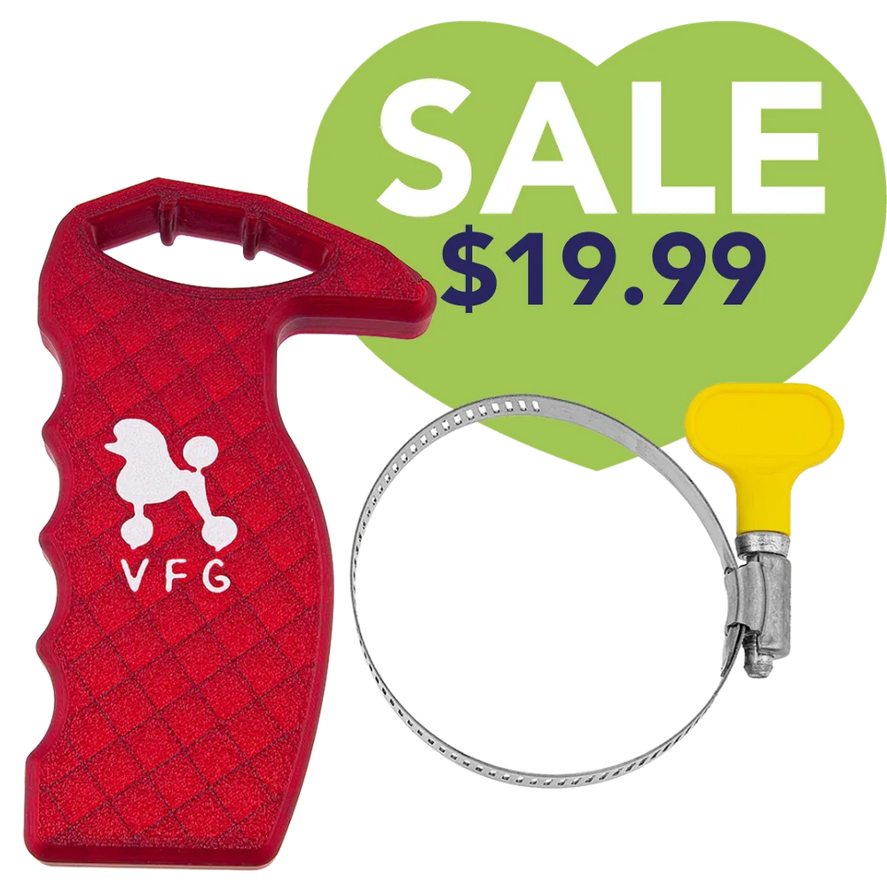 Furm Grip Dryer Handle Jolly Red by Vanity Fur