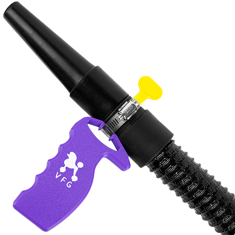 Furm Grip Dryer Handle Purple by Vanity Fur