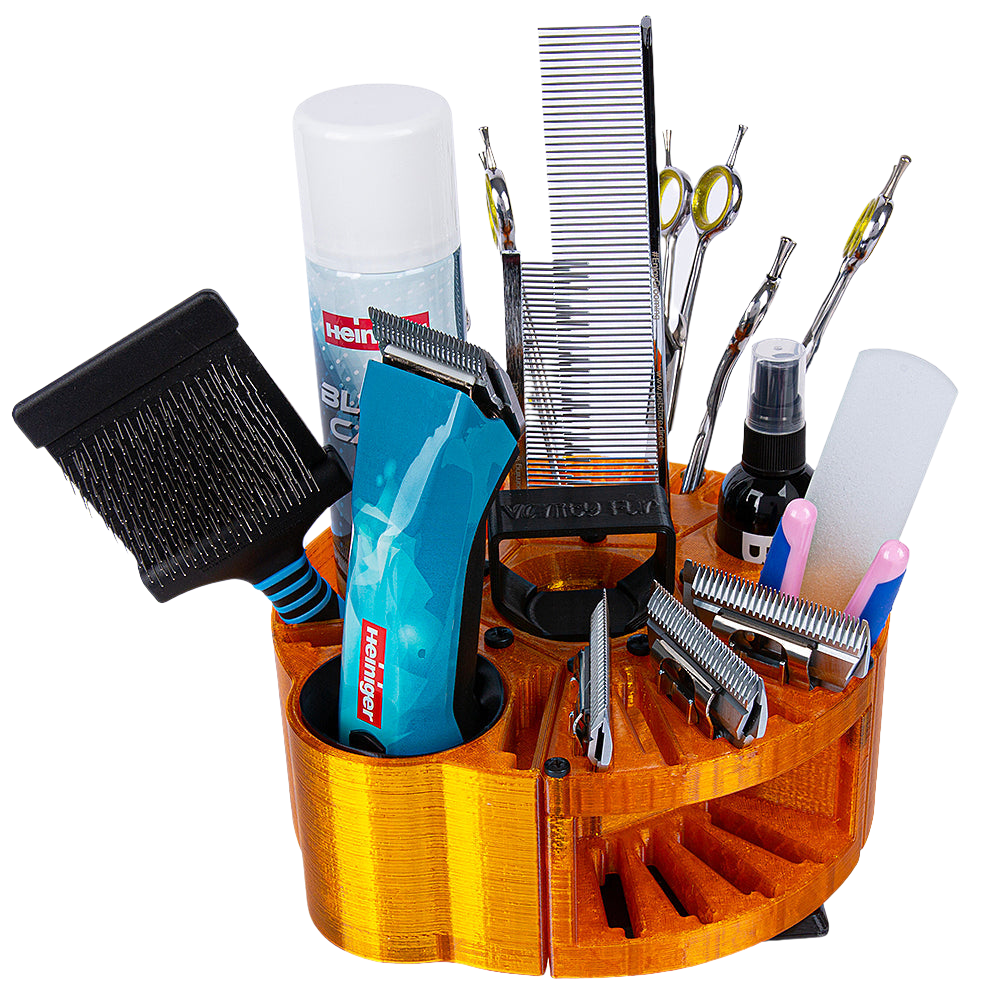 Houndabout Round Tool Caddy Honey by Vanity Fur