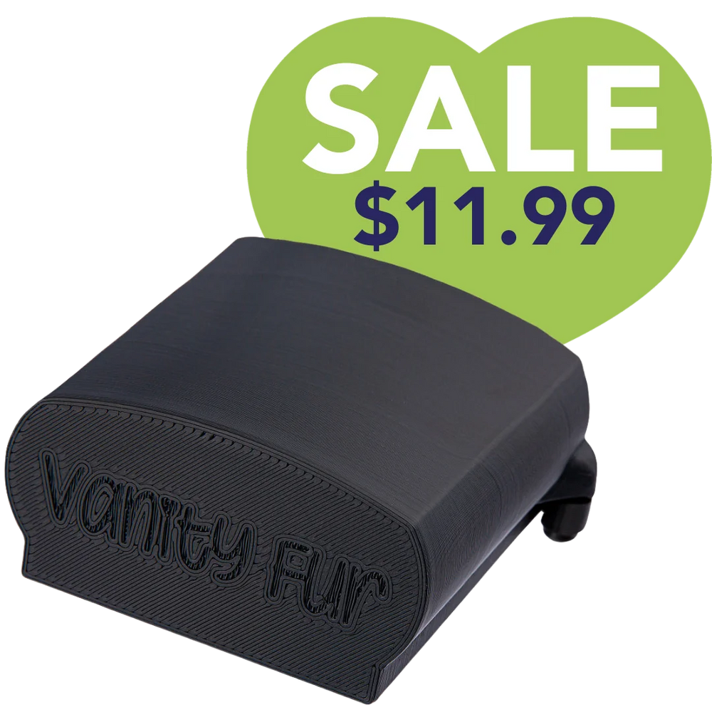 Large Brush Cover Black by Vanity Fur