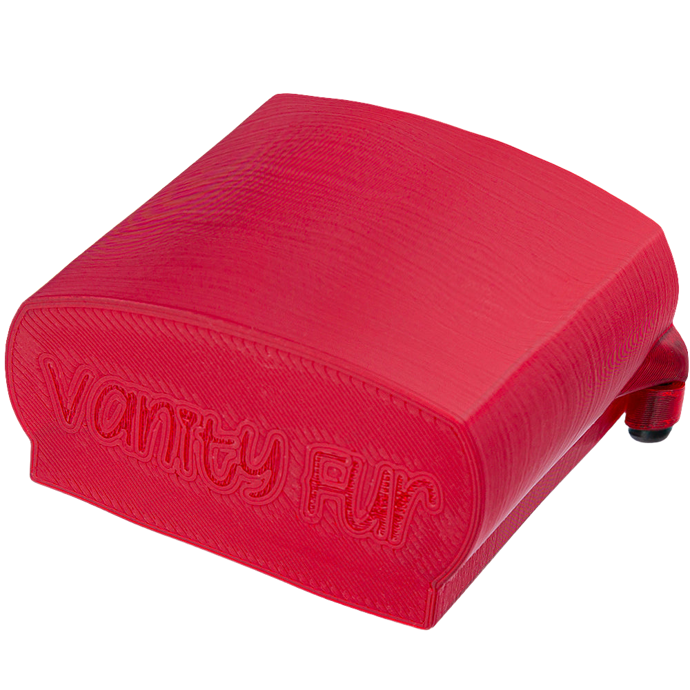 Large Brush Cover Jolly Red by Vanity Fur