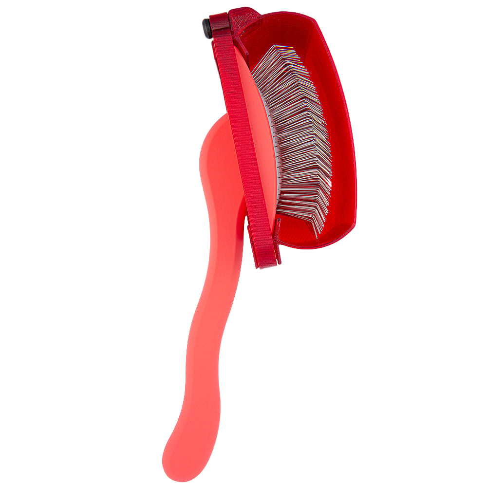 Large Brush Cover Jolly Red by Vanity Fur