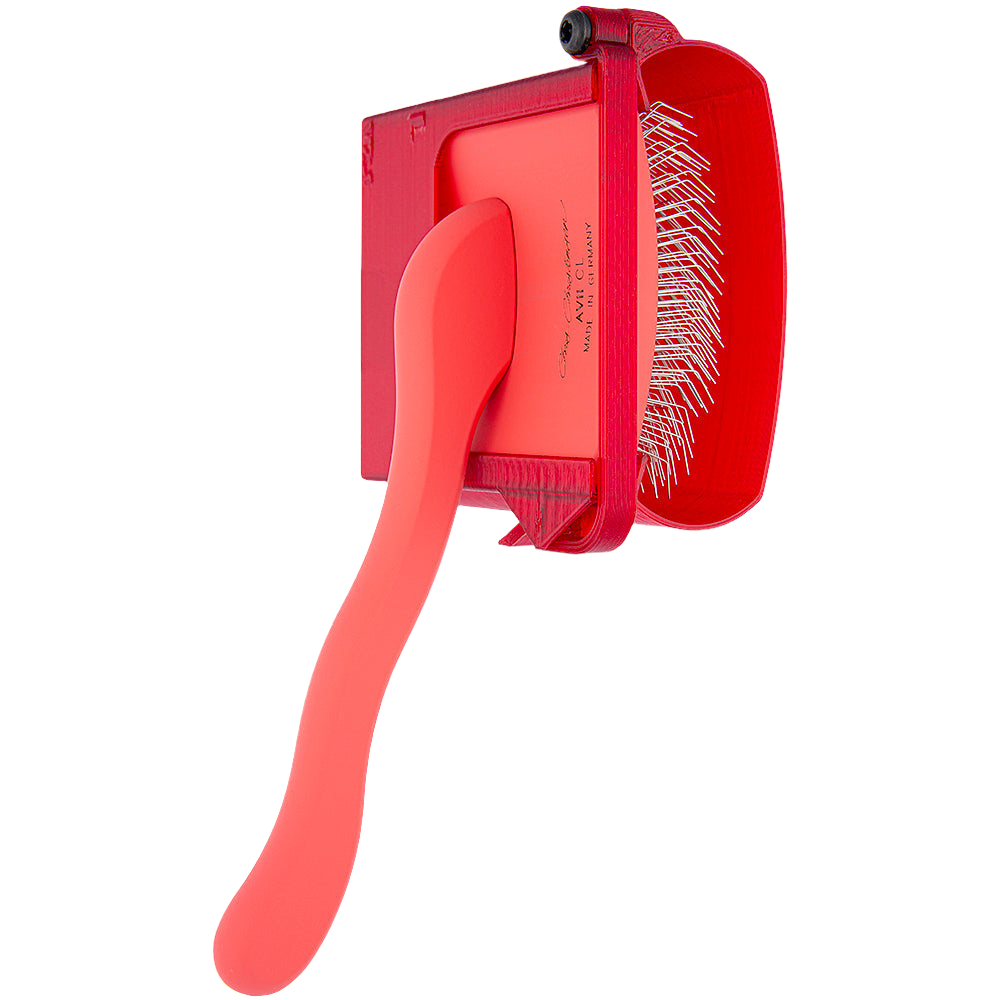 Large Brush Cover Jolly Red by Vanity Fur