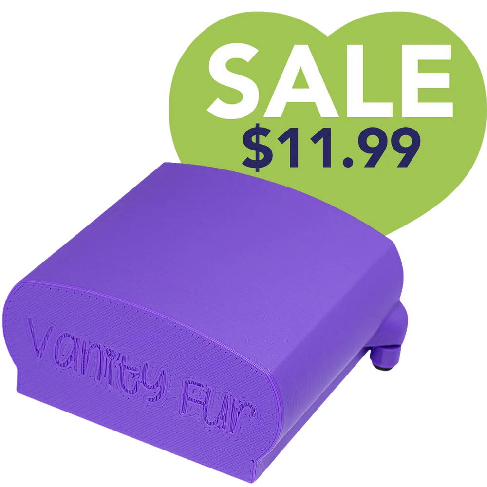 Large Brush Cover Purple by Vanity Fur