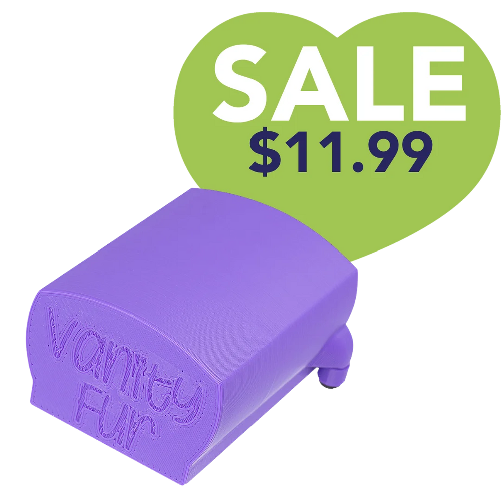 Medium Brush Cover Purple by Vanity Fur