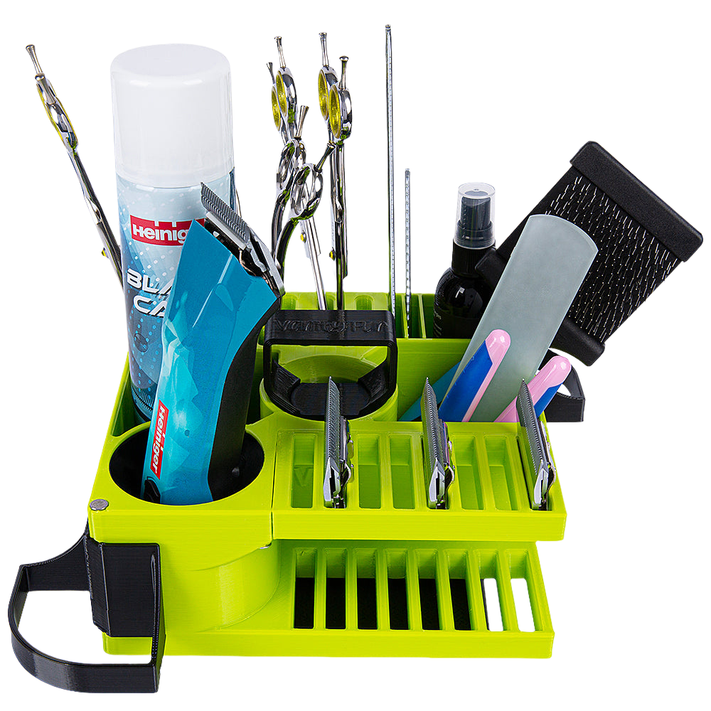 Mini Cube Tool Caddy Lime Green by Vanity Fur