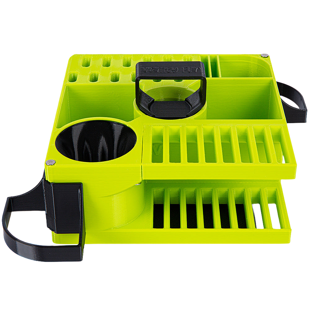 Mini Cube Tool Caddy Lime Green by Vanity Fur