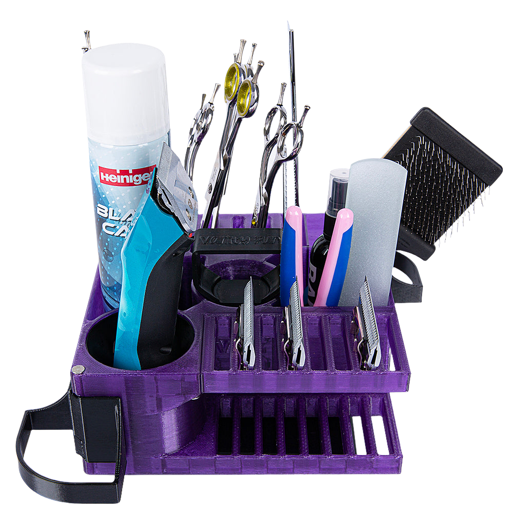 Mini Cube Tool Caddy Jolly Purple by Vanity Fur