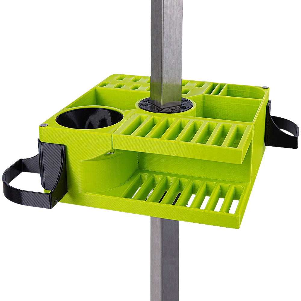 Mini Cube Tool Caddy Lime Green by Vanity Fur