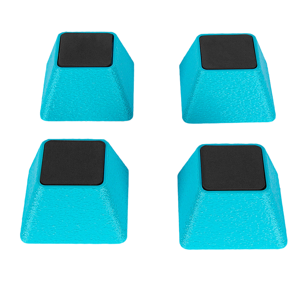 Stacking Blocks Small Cyan by Vanity Fur