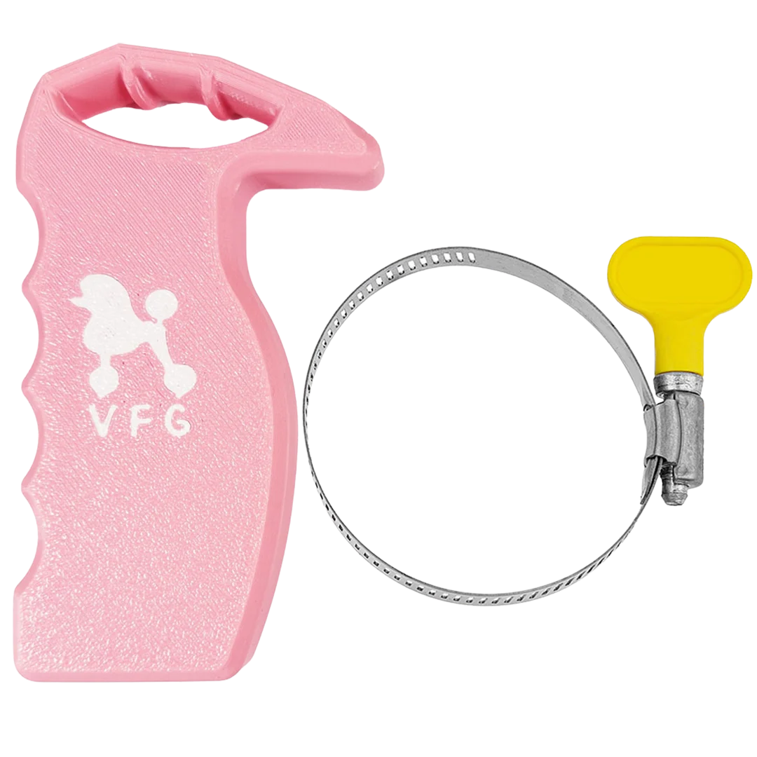 Furm Grip Dryer Handle Light Pink by Vanity Fur