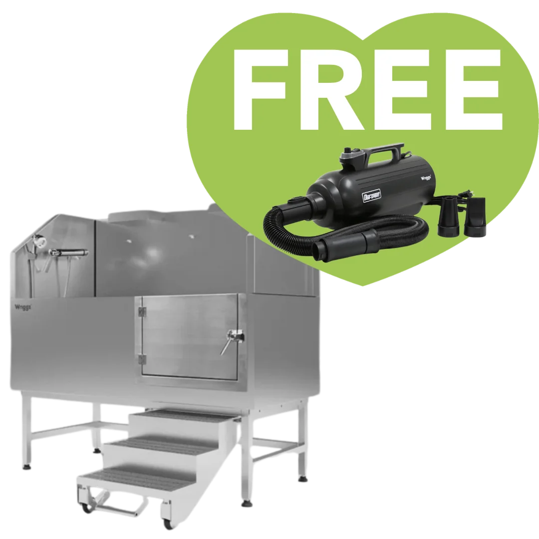 waggz-50inch-dog-grooming-stational-tub-with-lift-up-door-silver
