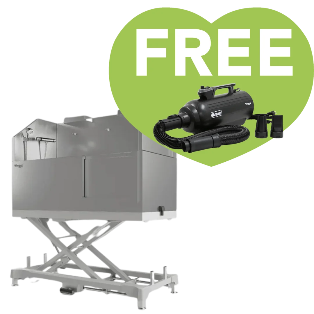 waggz-60inch-dog-grooming-electric-tub-with-sliding-door-white