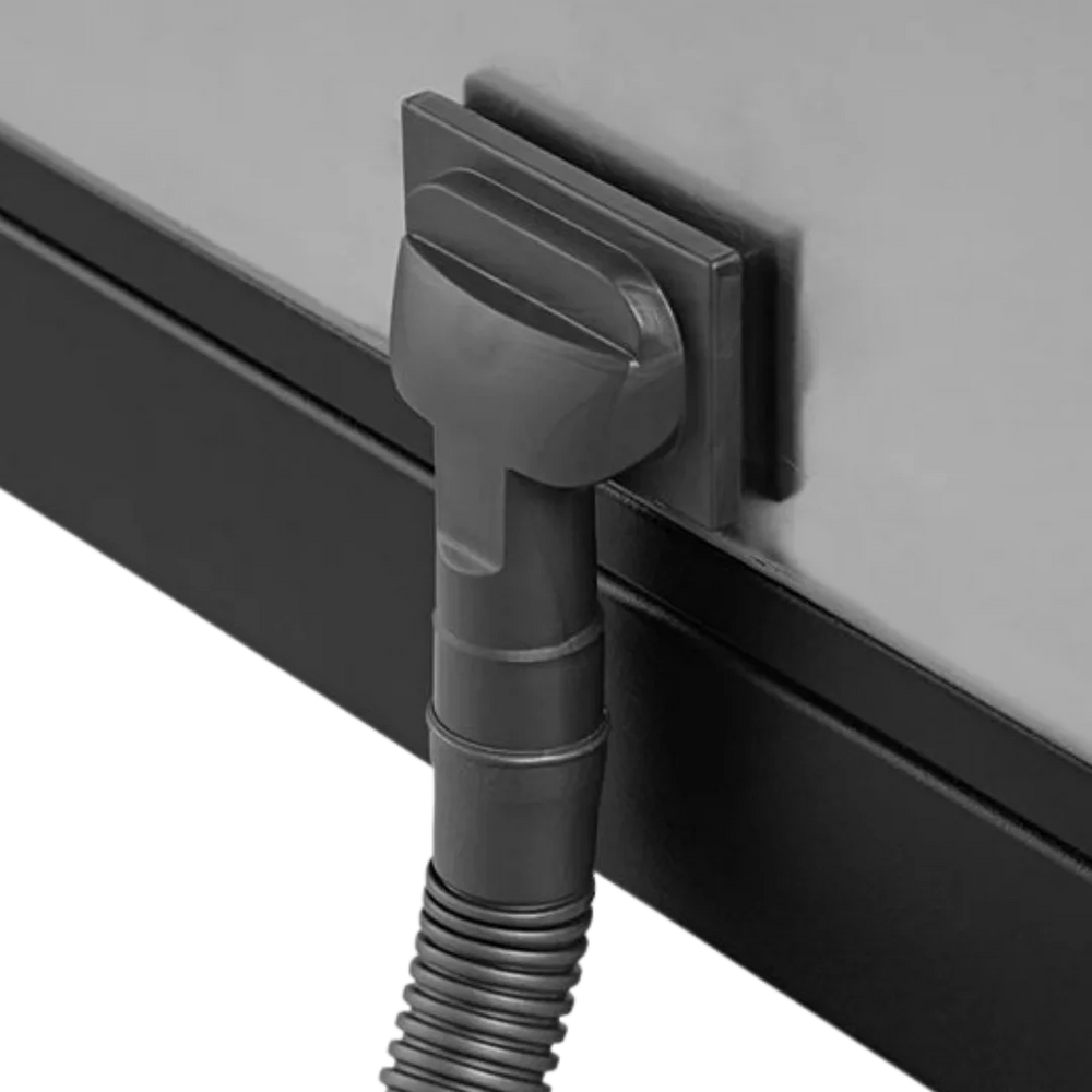 50" Dog Grooming Electric Tub with Lift-up Door Black by Waggz