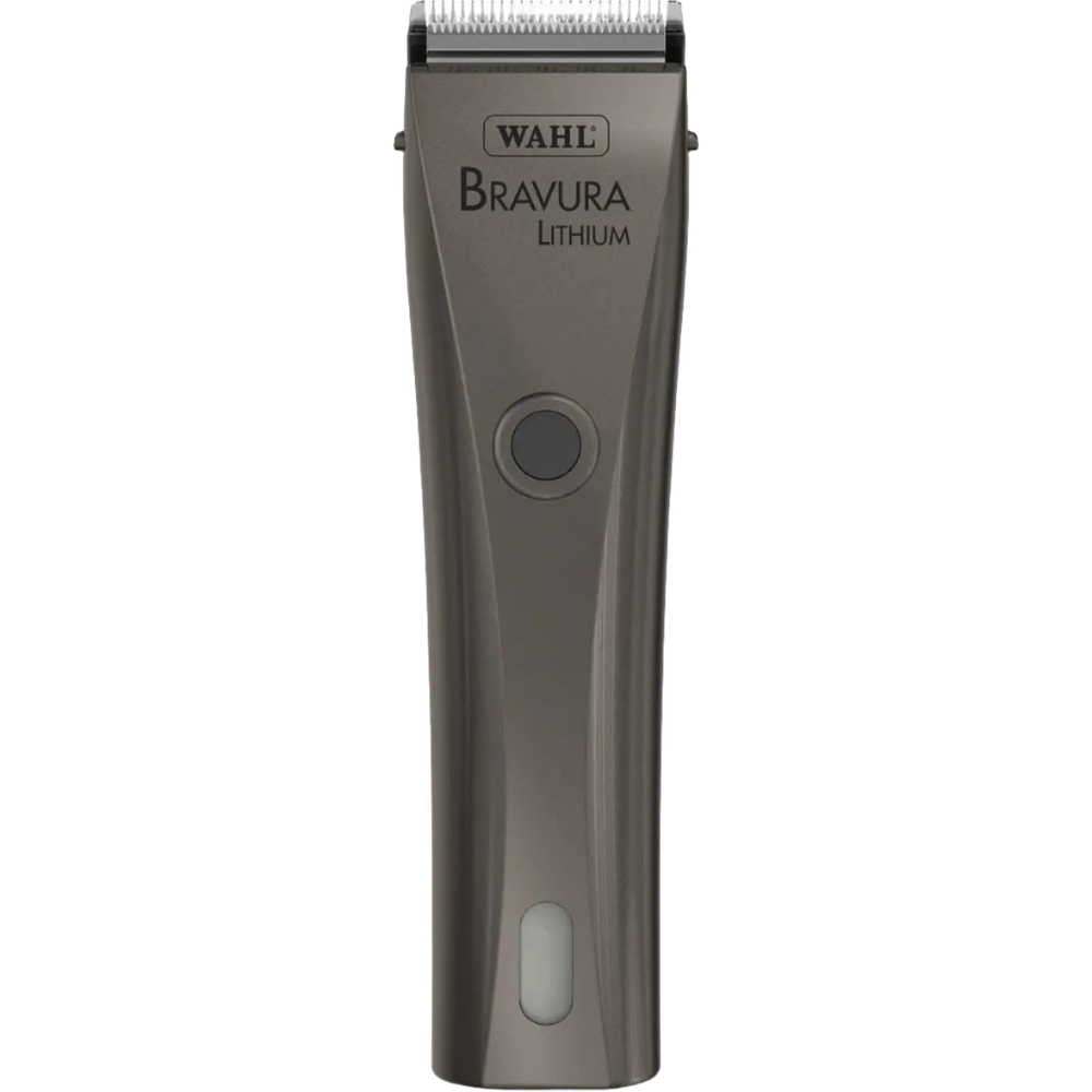 Bravura Lithium Cordless Clipper Gun Metal + Free Oil by Wahl