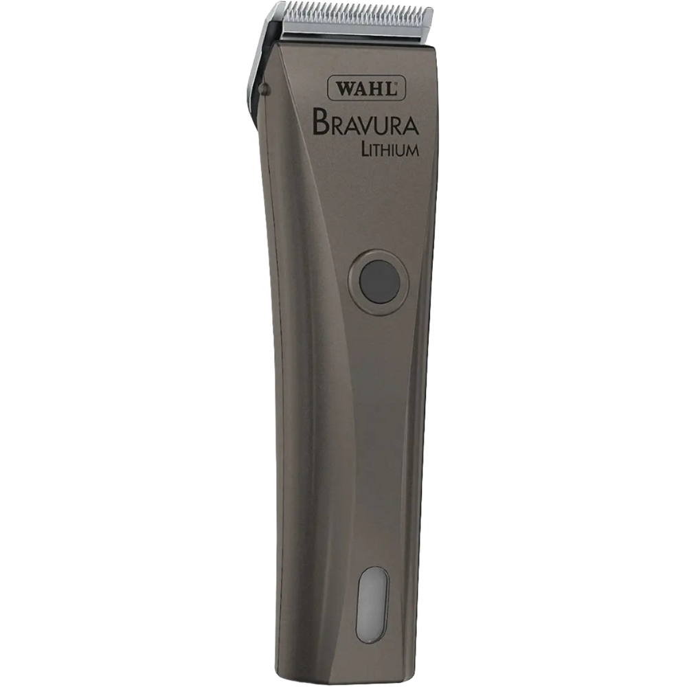 Bravura Lithium Cordless Clipper Gun Metal + Free Oil by Wahl