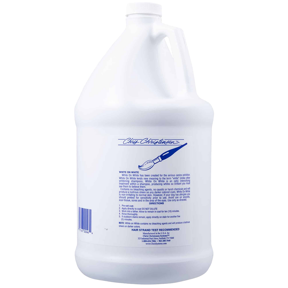 Chris Christensen White on White Shampoo Gallon