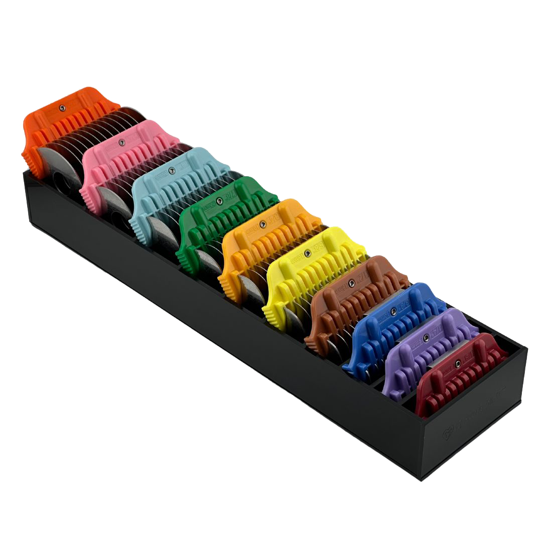 Wide 10 Blades Guard Holder Black by PetStore.Direct
