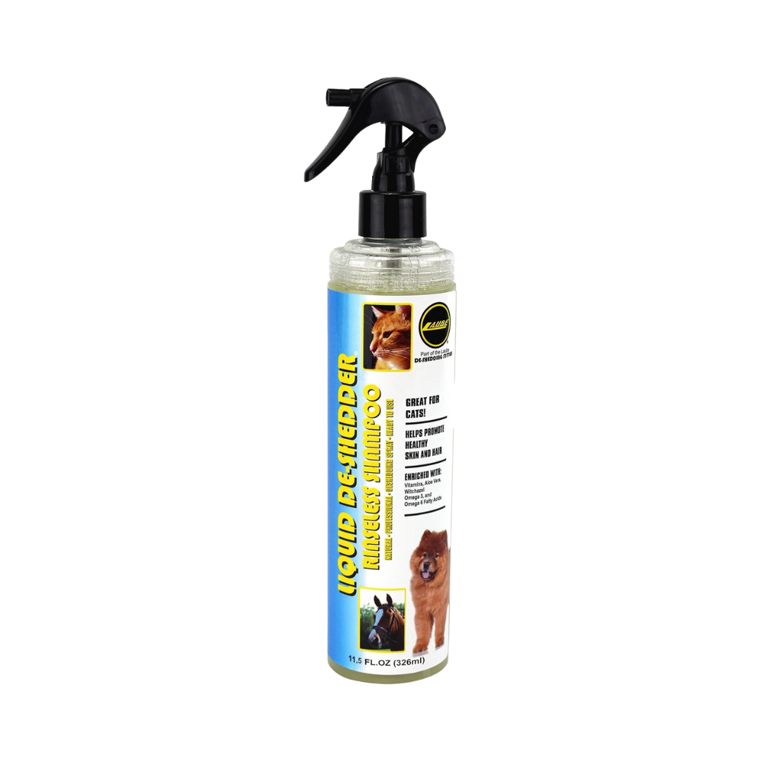 Liquid De-Shedder Rinseless Shampoo 11oz by Wild Animal