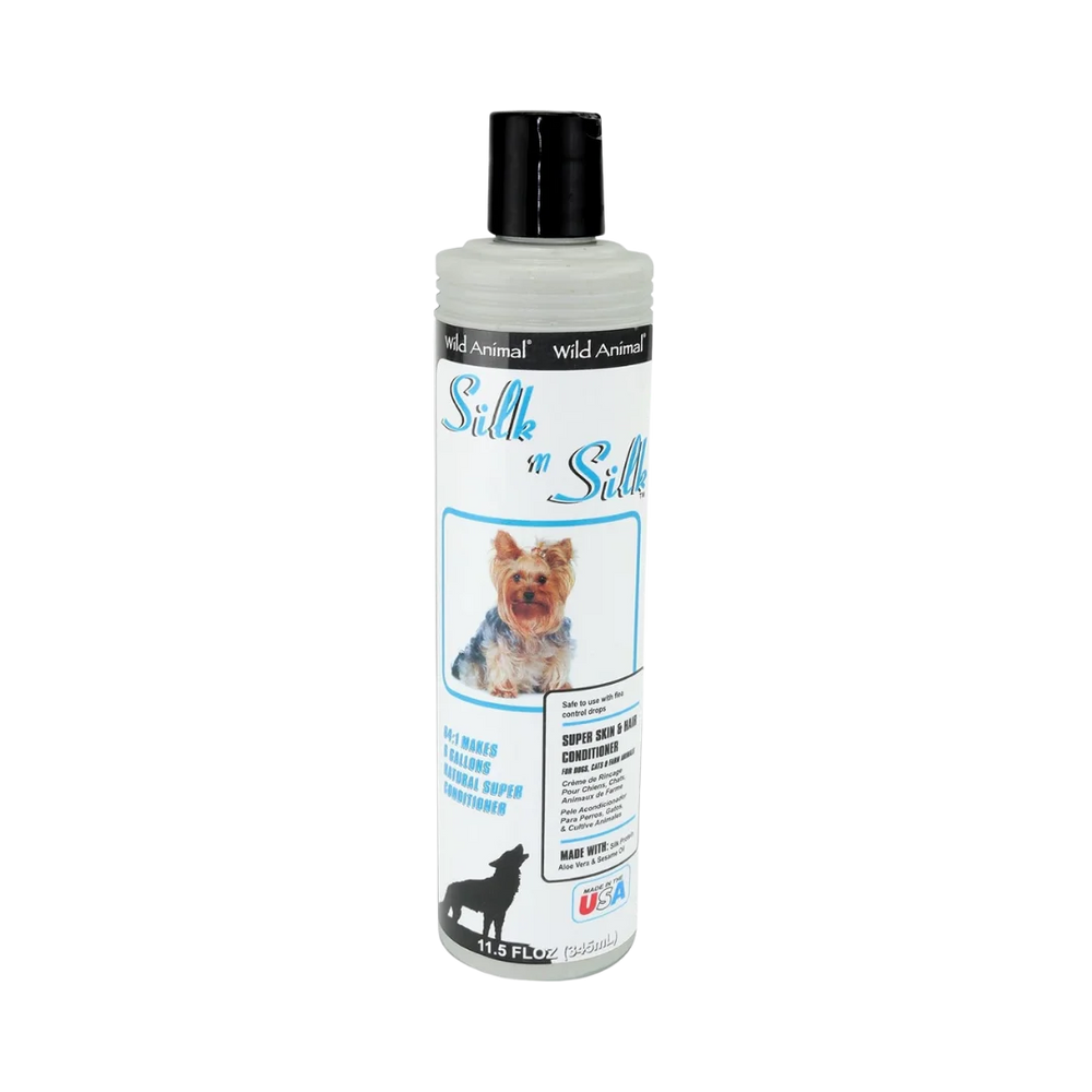 Silk-N-Silk Conditioner 64:1 11oz by Wild Animal