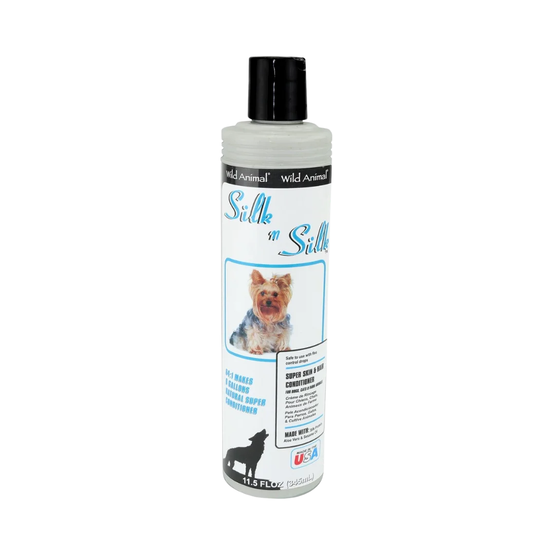 Silk-N-Silk Conditioner 64:1 11oz by Wild Animal