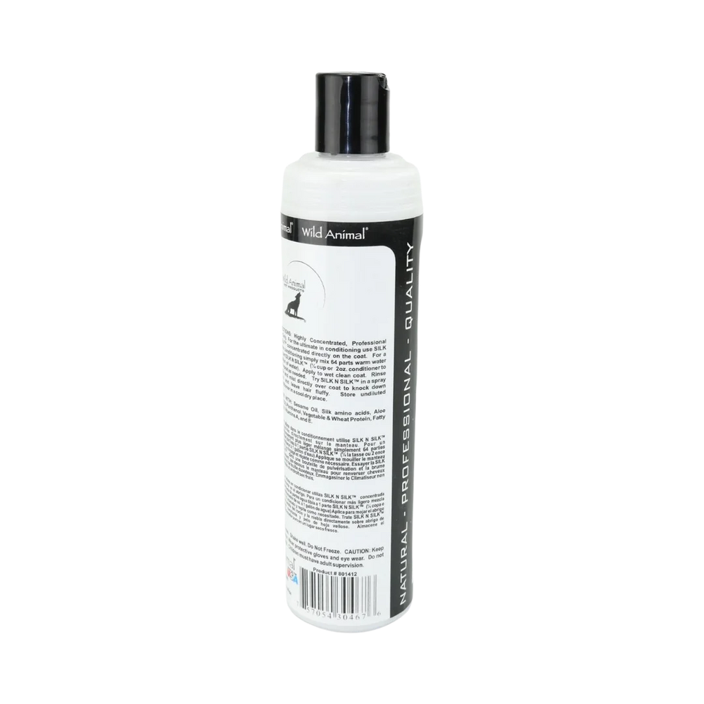 Silk-N-Silk Conditioner 64:1 11oz by Wild Animal