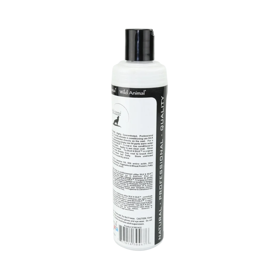 Silk-N-Silk Conditioner 64:1 11oz by Wild Animal