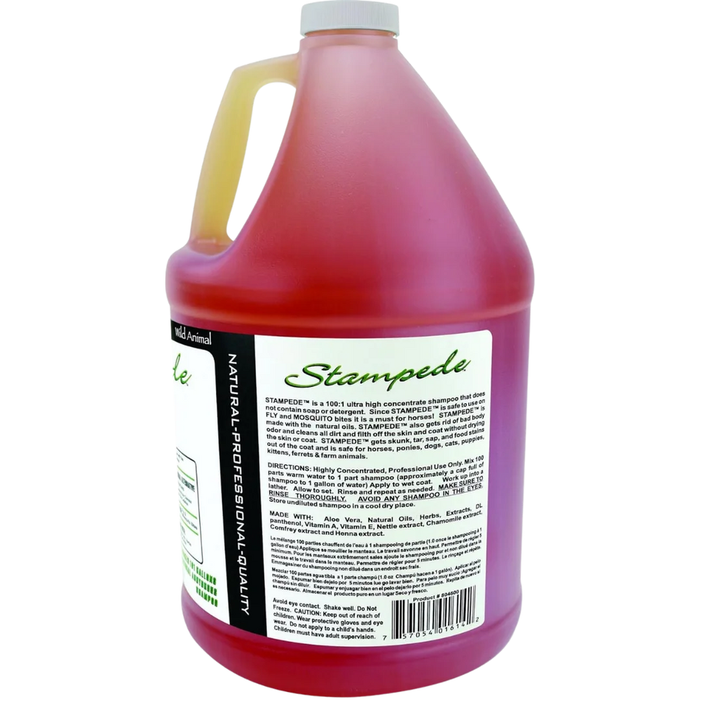 Stampede 100:1 Shampoo Gallon by Wild Animal