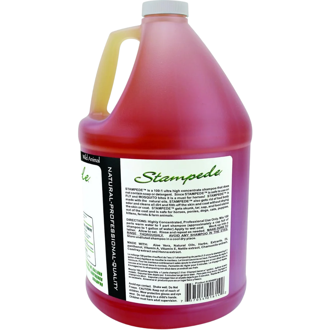 Stampede 100:1 Shampoo Gallon by Wild Animal