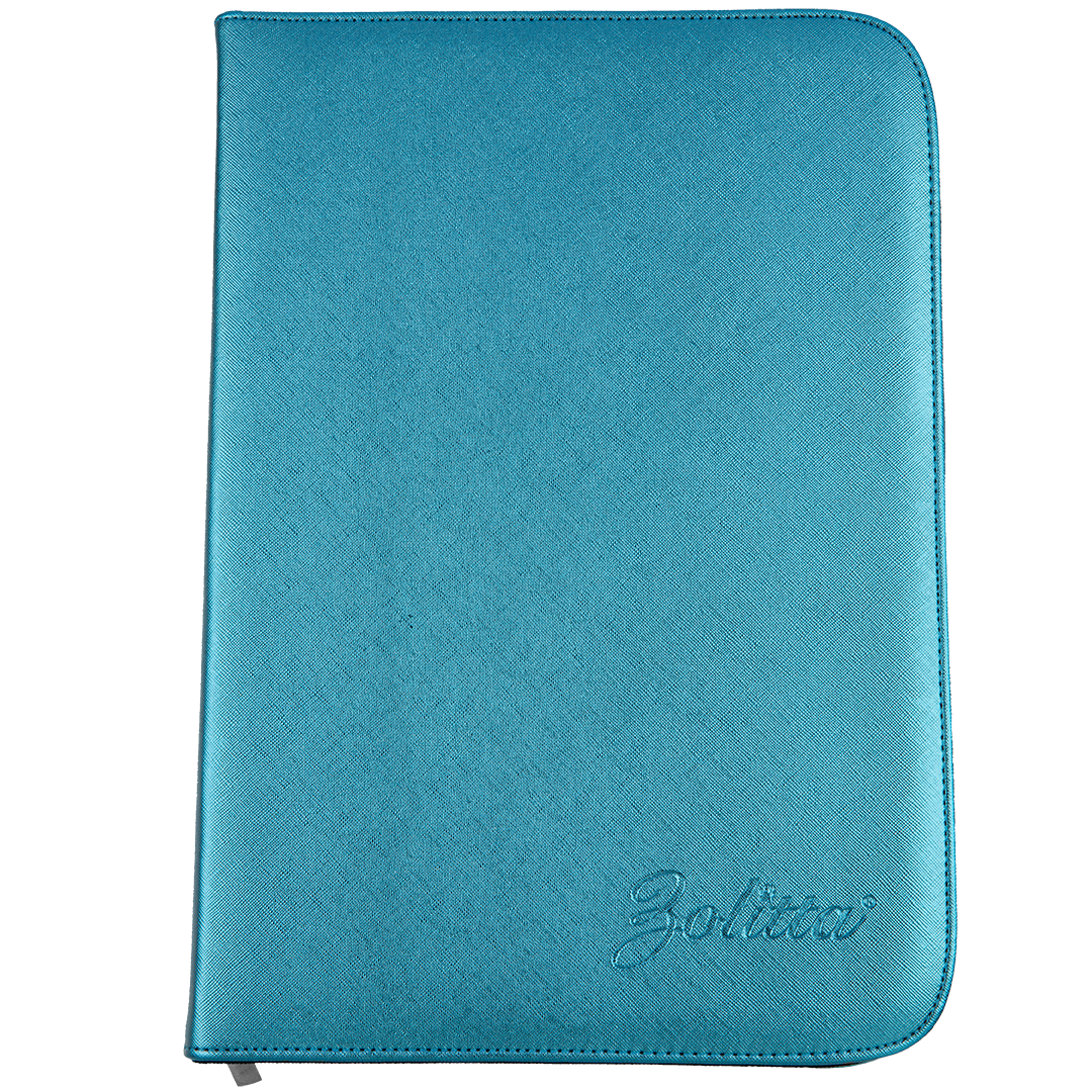 20 Scissors Case Metallic Aqua by Zolitta