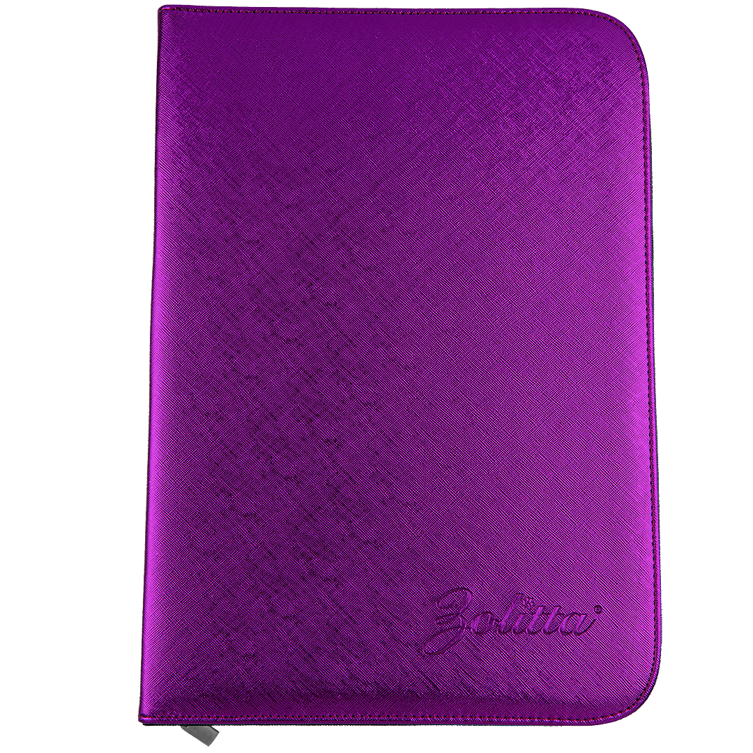 20 Scissors Case Metallic Purple by Zolitta