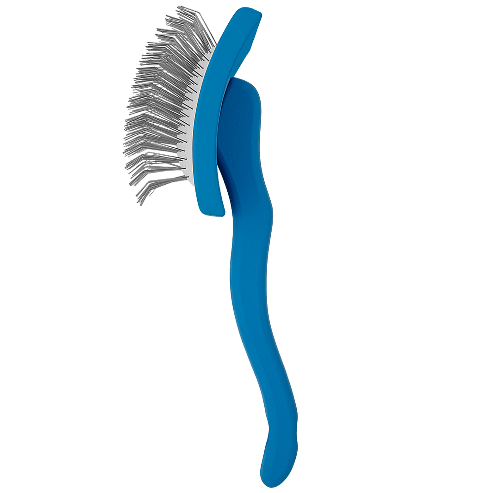 Large Blue Dematting Brush by Zolitta